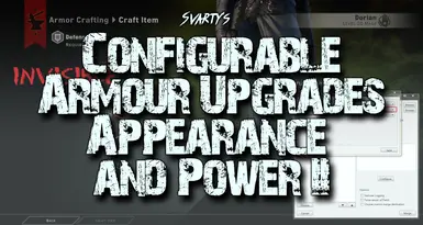 Svarty's Configurable Armour Upgrades Appearance and Power II