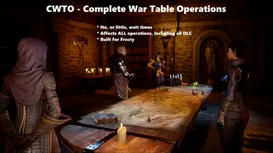 Complete War Table Operations without waiting - for Frosty