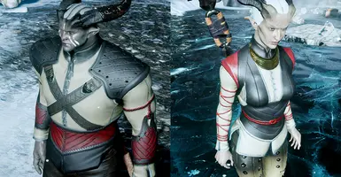 Qunari Skyhold Outfit Retextures