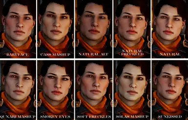 femshepping's Remade Male Inquisitor Complexions