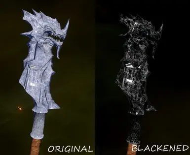 Blackened Battlemage Staff