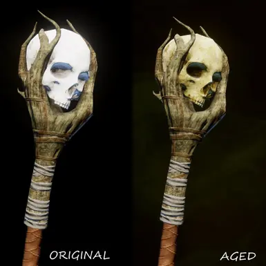 Masterwrok Witch Staff Aged