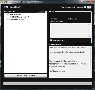 DAITools Suite Loader (Abandonned)