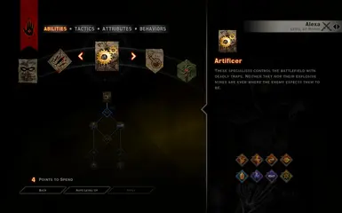 Unlock and change Specializations (et alia)