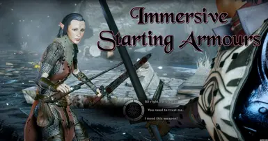 Immersive Starting Armors