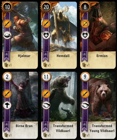 Skellige Cards