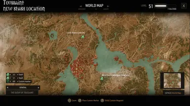 Toussaint Stash Locations