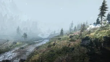 Snow in Skellige