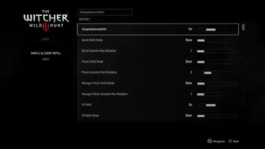 1.6 Mod menu