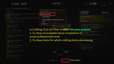 Free Crafting - No Crafting requirement - Next-gen compatible