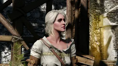 Ciri crying when returning to Kaer Morhen