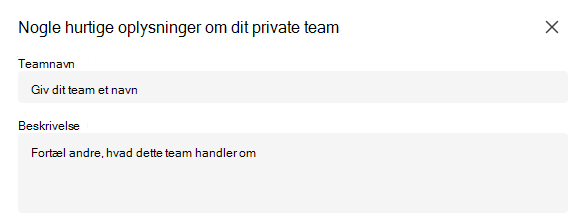 privat team