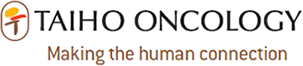 Taiho Oncology logo: Making the human connection