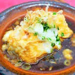 会津とんかつの店 とん八 - 山掛け豆腐(和風アヒージョ仕立て)