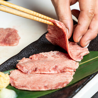 素材・品質が良い肉質を活かす匠の技