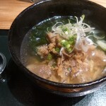 Sake to Hakata Meshi Sansan - 肉わかめうどん