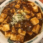 来来軒 - 麻婆豆腐も定番だね。（450円）