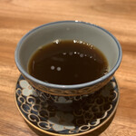 Sake to Hakata Meshi Sansan - 食後のコーヒー