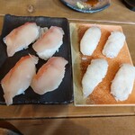 Sushi Sakaba Fujiyama Akihabara Honten - せっついたらまたキンメダイとフグがどーん