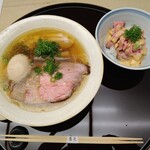 Kioicho Ransen - 醤油ラーメン＆ミニ胡麻だれチャーシュー丼