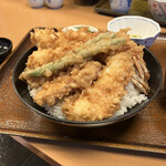 鯉清 - 天丼大盛り