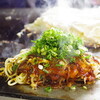 お好み焼 もり - 料理写真:うどん肉玉イカ天＋ねぎかけ