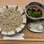 192201100 - 茄子と豚のつけ蕎麦￥1,250