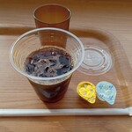 めかりパーキングエリア(上り線)レストランコーナー - アイスコーヒー