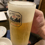 NINNIKU YA - 乾杯のビールは、キンキンです