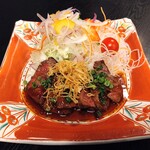 和食 炭火焼き おばら - 牛ハラミステーキ