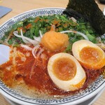 Marugen Ramen Kodaira Ten - 辛肉そば＋味玉