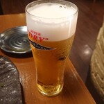 原価酒場 元祖わら屋 - スーパードライエキストラゴールド(300円位)