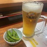 Yakitori Sanchou - ビール中