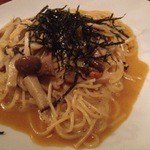 ハナビ - ウニキノコパスタ