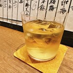 立ち喰い梅干し屋 - ほうじ茶