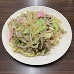 精華園 - 料理写真:太麺皿うどんです。コスパ最強です