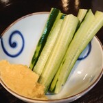 肴 - キュウリと味噌