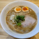 自家製麺めぬま - 白湯こってりら〜めん1,000円＋味玉150円