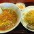 品珍酒家 - 料理写真:ネギ麺とチャーハン950円