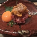 Wagyu A5 Mesuushi to Jukusei Gyushita Nikuya Ichiyuku - 