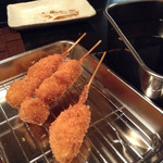 Kushikatsu Shiden Matsuyama Asoda Ten - 牛すじ、ほたて