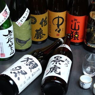 日本酒!有售【常备时下热门的“獭祭”。】