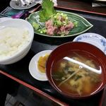 新月 - ねぎとろ定食