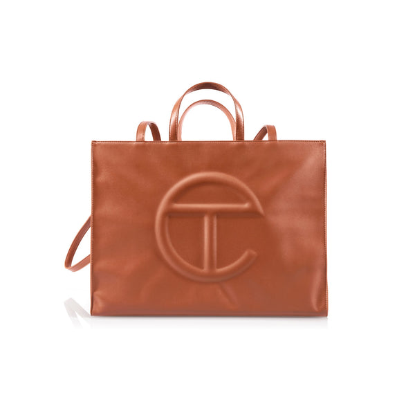 Large Shopping Bag - Tan