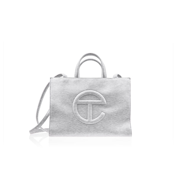 Medium Fleece Shopper - Heather Grey