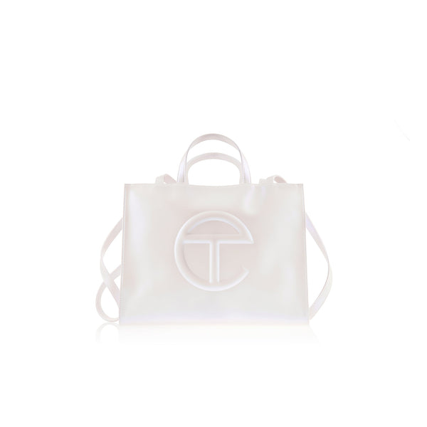 Medium Shopping Bag - Pearl