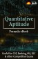 Quantitative Aptitude Formula eBook 