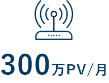 300万PV/月