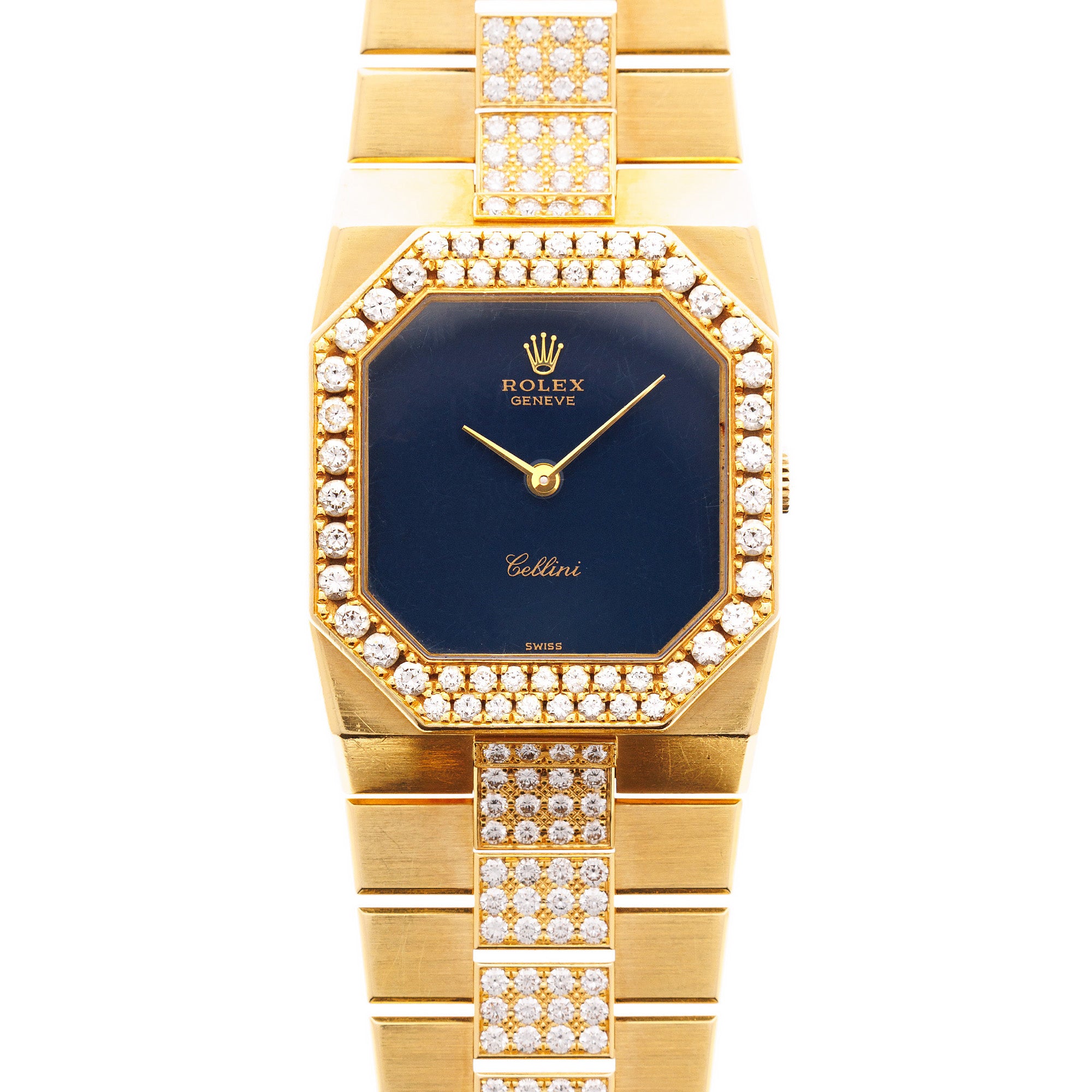 Rolex - Rolex Yellow Gold Cellini Diamond Watch Ref. 4652 - The Keystone Watches