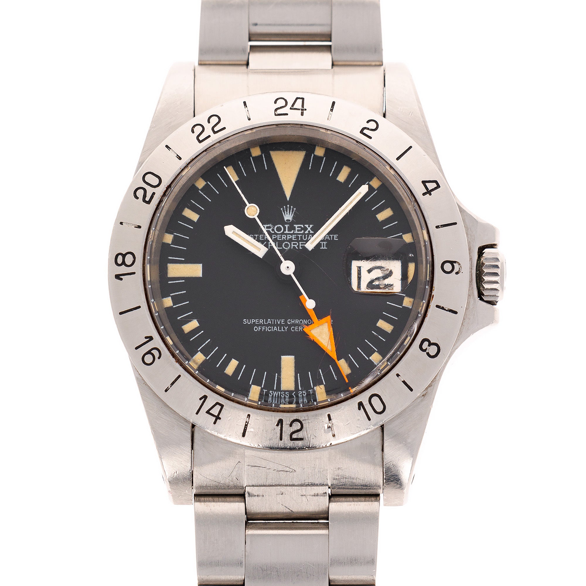 Rolex - Rolex Steel Explorer II Orange Hand Ref. 1655 - The Keystone Watches